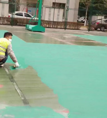 三明球场地面翻新