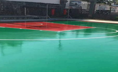 三明篮球场翻新地面