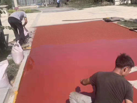 三明 篮球场翻新的地面工